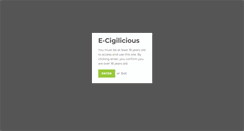 Desktop Screenshot of e-cigilicious.com