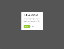 Tablet Screenshot of e-cigilicious.com